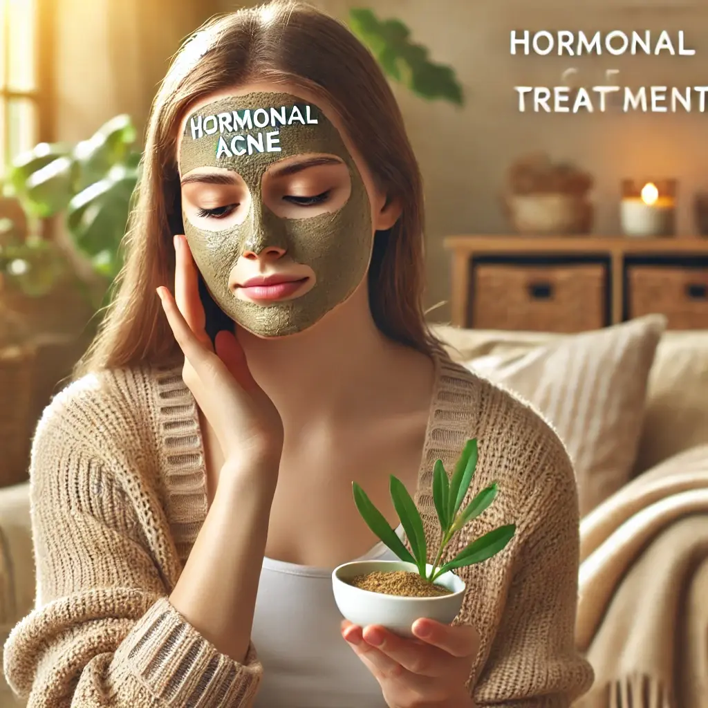 treating hormonal acne naturally at home