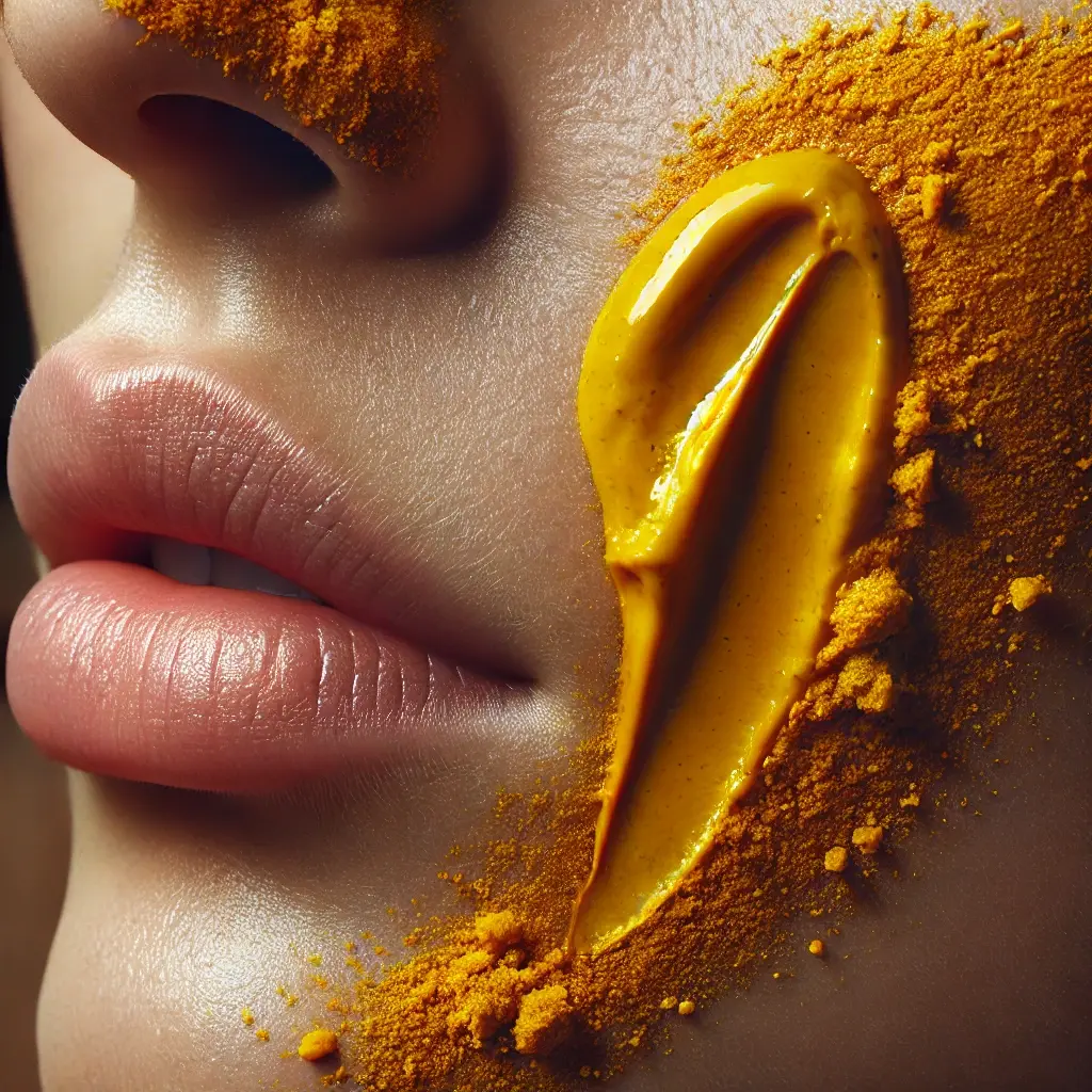 how to create a turmeric face mask for glowing skin